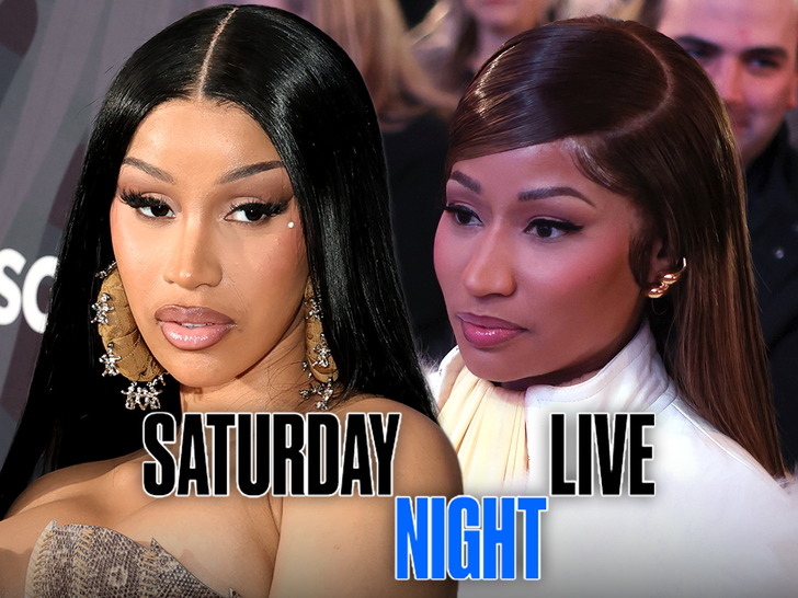 Cardi B Allegedly Threw Her Phone Over Nicki Minaj Joke on SNL