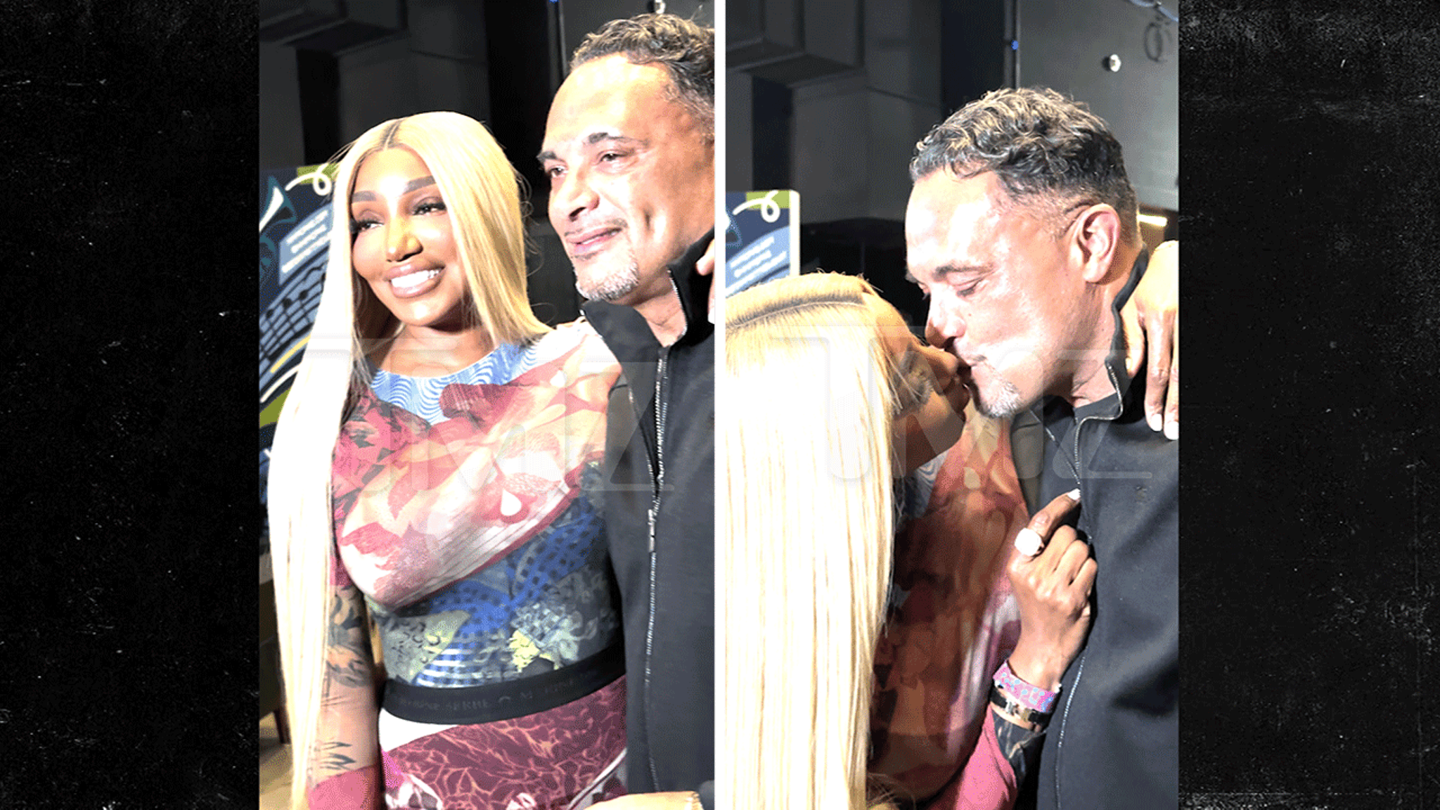 Her Man, Her Man, Her Man! NeNe Leakes Pops Out With Attorney Arthur Horne III, Sweetly Smooches Him At Grizzlies Game