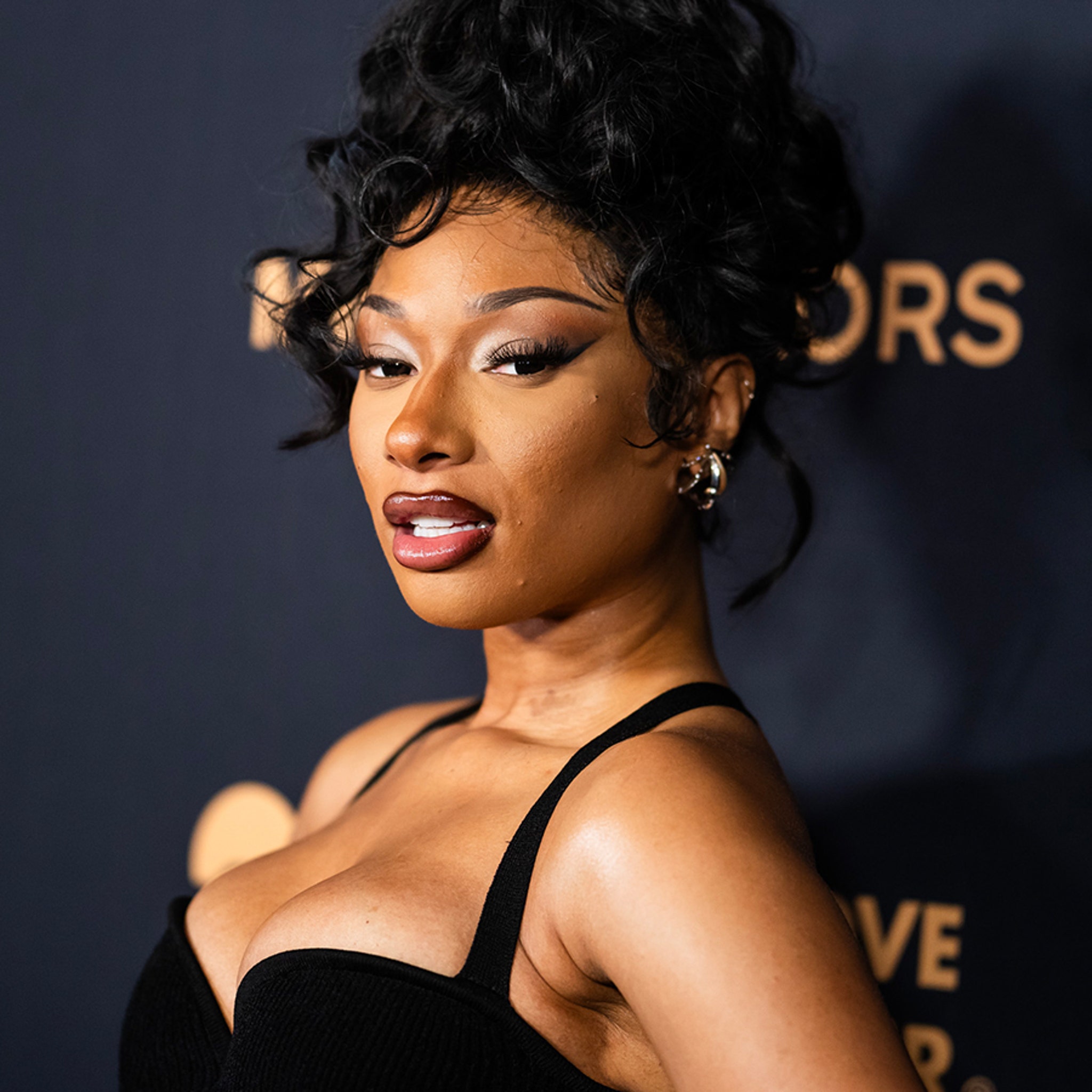 Megan Thee Stallion Shows Off Curves Getting Fitted For Roberto Cavalli Dress