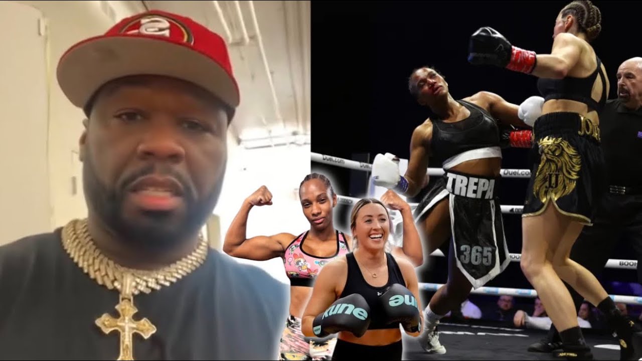 50 Cent Reacts After Treach and Pepa’s Daughter Egypt Is Knocked Out in Boxing Match
