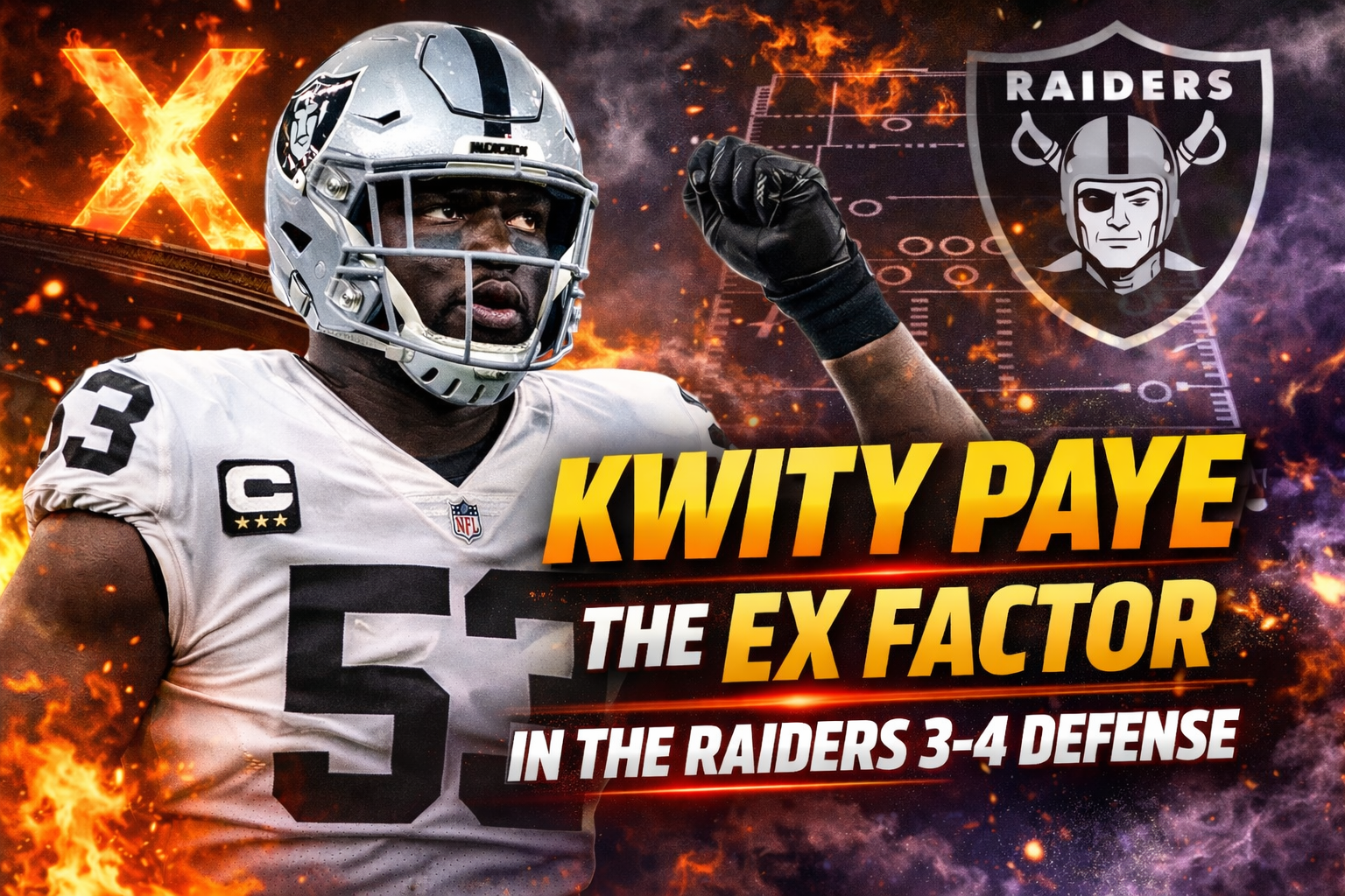 Viva Las Raiders Podcast: Kwitty Paye Is The X Factor In The Raiders 3-4 Defense