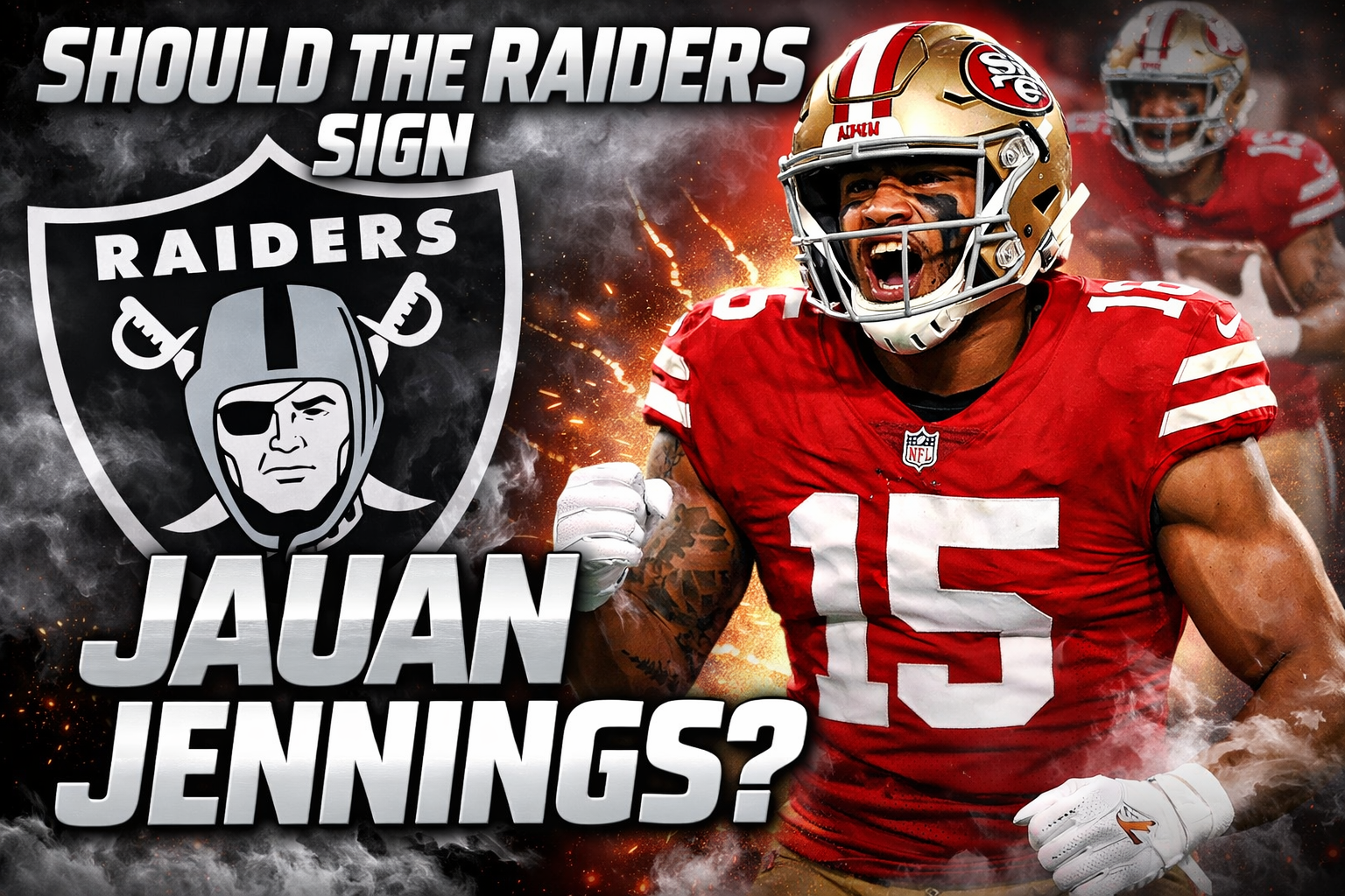 Viva Las Raiders Podcast: Should the Raiders sign Jauan Jennings?