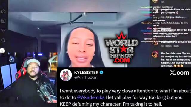 Ari Fletcher Threatens To Sue Akademiks After He Calls Her “Community P*ssy” & Says “Half Of Atlanta F*cked Her”