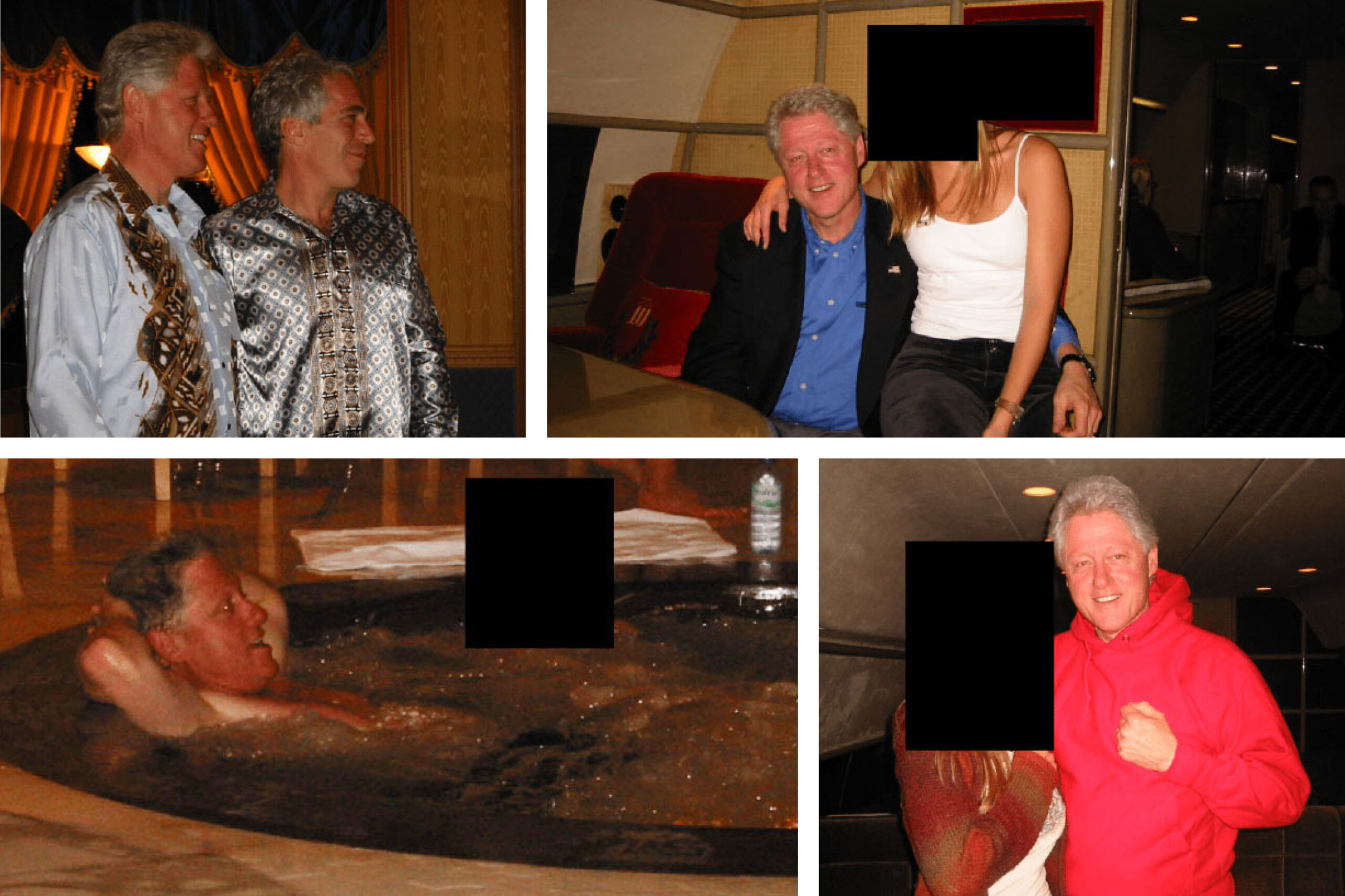 Bill Clinton Caught Smiling At Old Epstein Photos During Deposition Before His Attorney Snatched Them Away