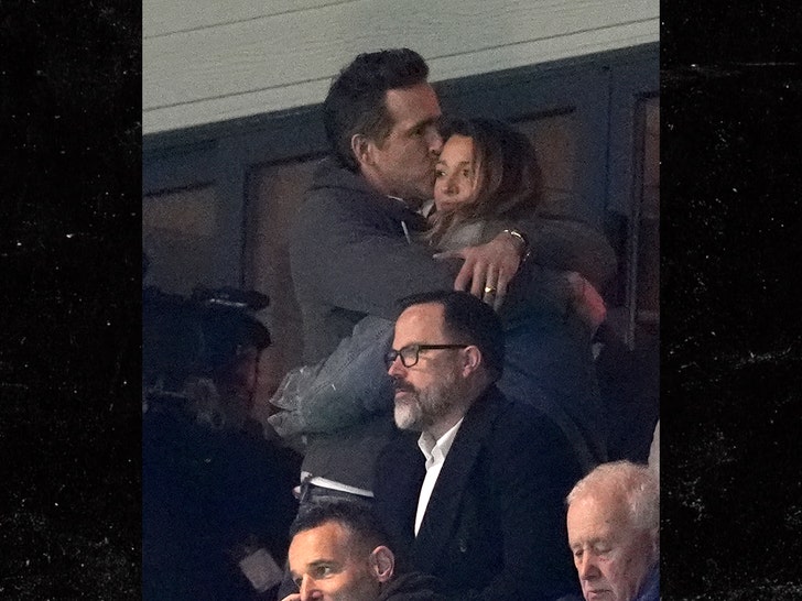 Blake Lively and Ryan Reynolds Snapped Making Out During Soccer Game