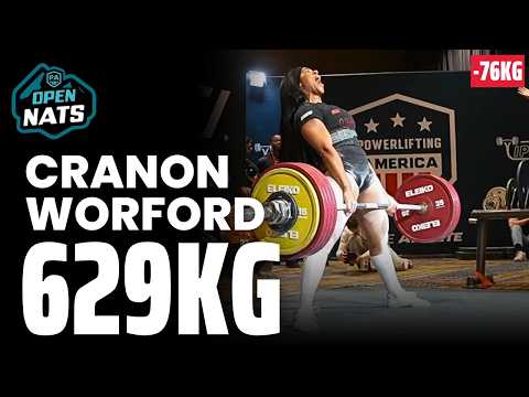 Cranon Worford Just Went Super Saiyan On The Powerlifting World With 3-Peat National Title & World Record Squat