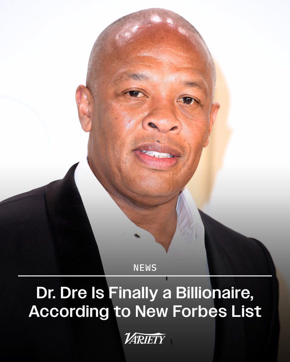 Dr. Dre Officially Becomes A Billionaire, According To Forbes