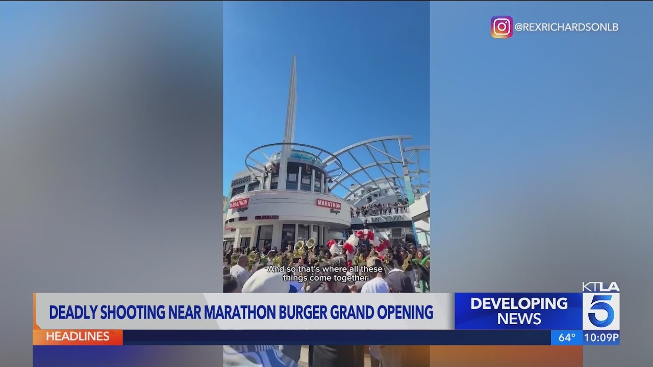 Fatal Shooting Breaks Out During Marathon Burger Opening In Long Beach