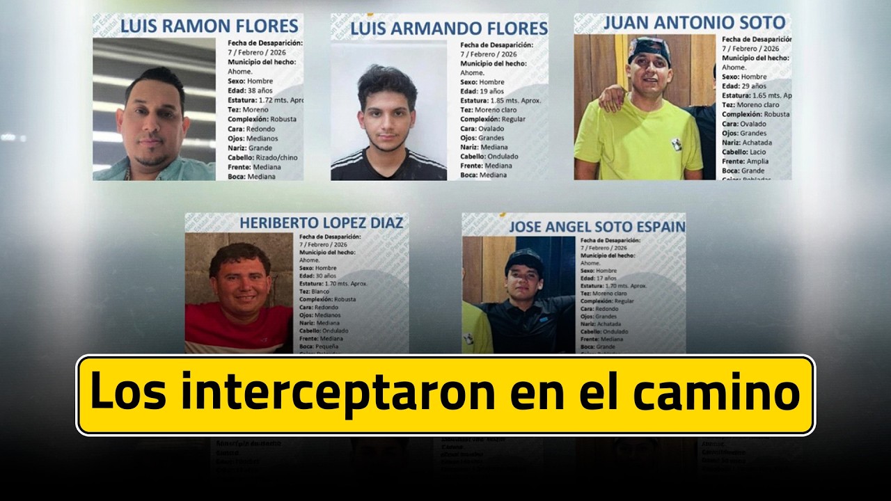 Five men and one woman “abducted” in Ahome: Sinaloa