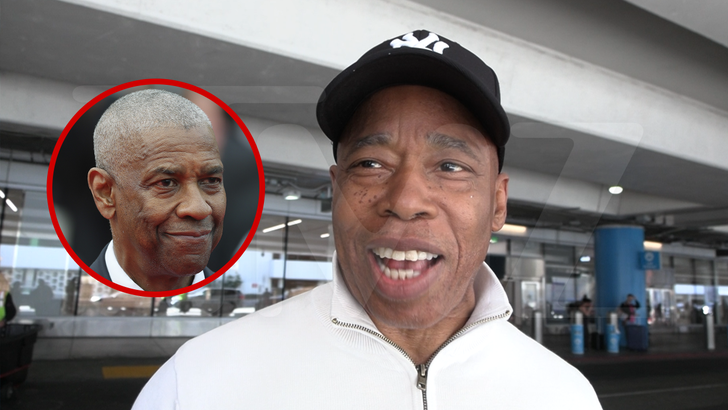 Former NYC Mayor Eric Adams Wants Denzel Washington to Play Him in Movie