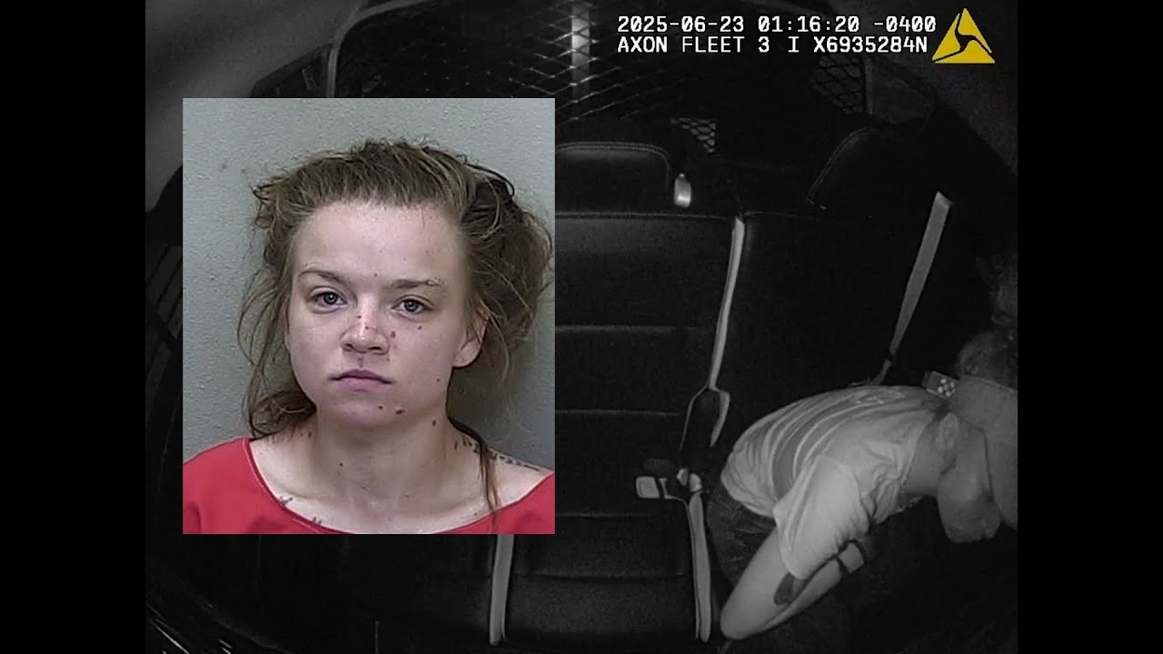 Handcuffed Florida Woman Shoots Cop From Backseat With Hidden Gun… Gets 40 Years! (Body Cam Footage)