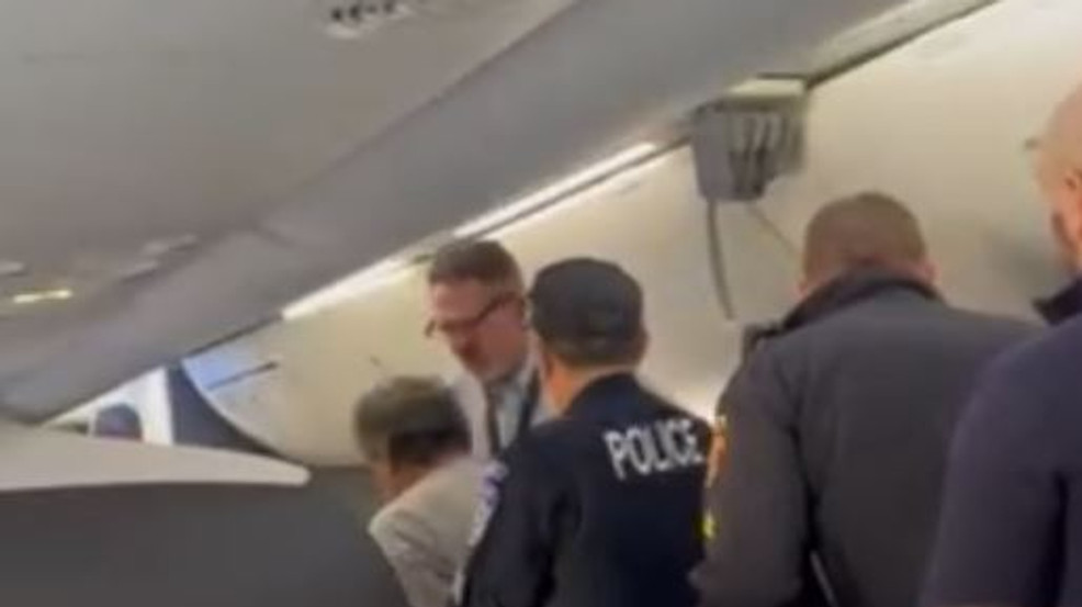He’s On One: Drunk American Airlines Passenger Crashes Out Mid Flight!