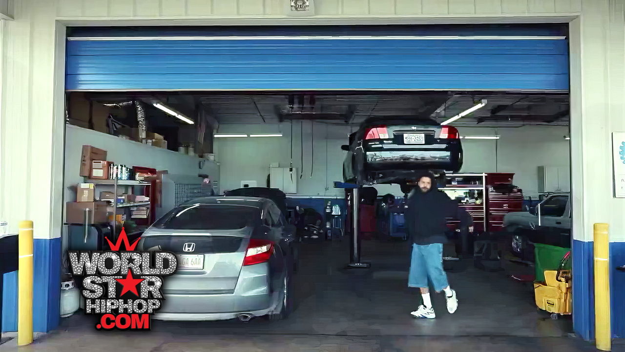 J. Cole Shoots “Old Dog” Video At The Auto Shop Where His Honda Broke Down After Joe Budden Said “F- That Honda’