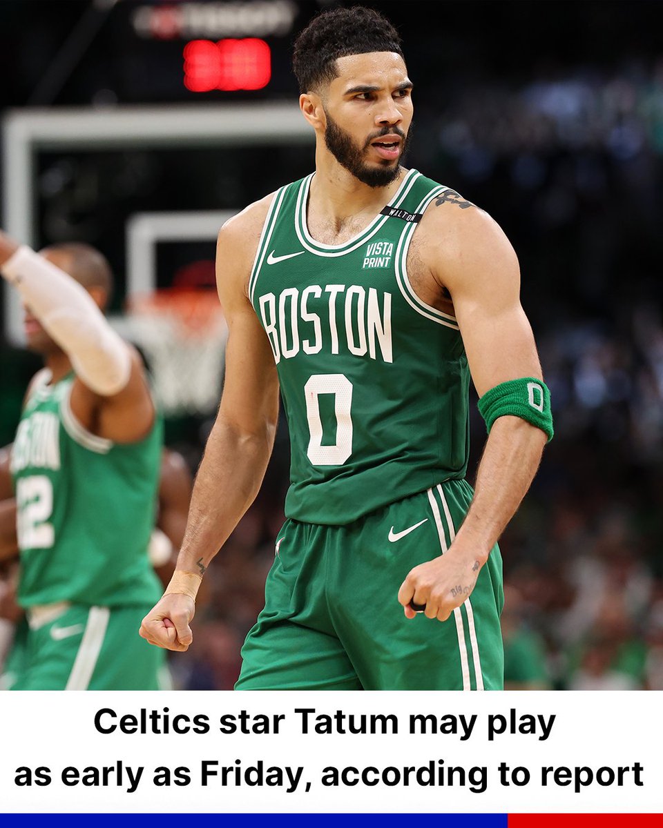 Jayson Tatum Will Make His Return To The Boston Celtics