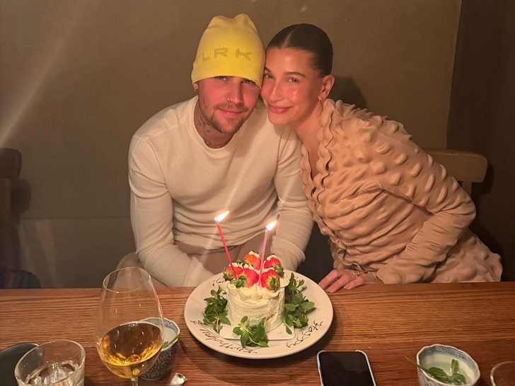 Justin Bieber Celebrates 32nd Birthday With Wife Hailey by His Side