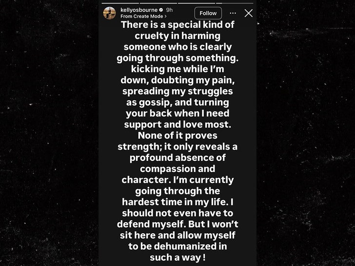 Kelly Osbourne Slams Critics Over BRIT’s Appearance