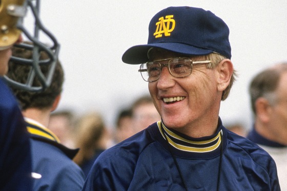 Legendary Former Notre Dame Head Football Coach Lou Holtz Dead At 89