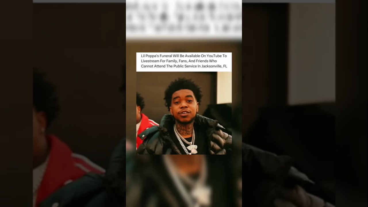 Lil Poppa’s Funeral Will Be Open to the Public and Livestreamed