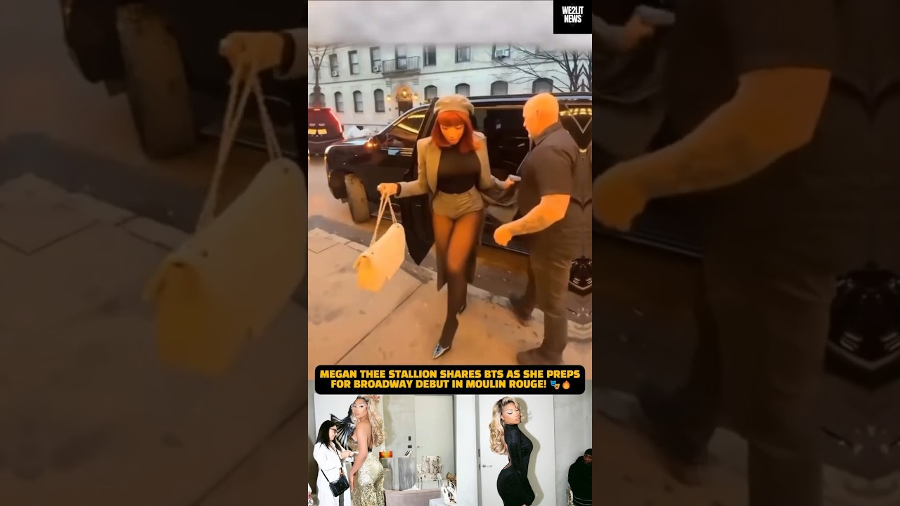 Megan Thee Stallion Gives BTS Look At ‘Moulin Rouge!’ Rehearsals