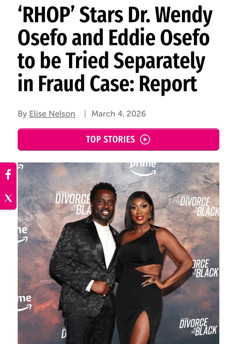 Osefo Case Update: Dr. Wendy And Eddie To Reportedly Be Tried Separately For Fraud