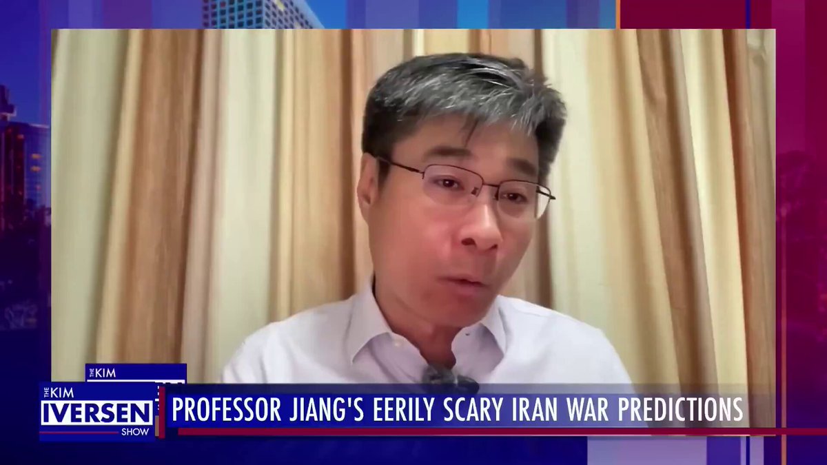 Professor Jiang’s 3rd Prediction: “America Will Lose To Iran” And His Breakdown Of How It Happens Is Wild