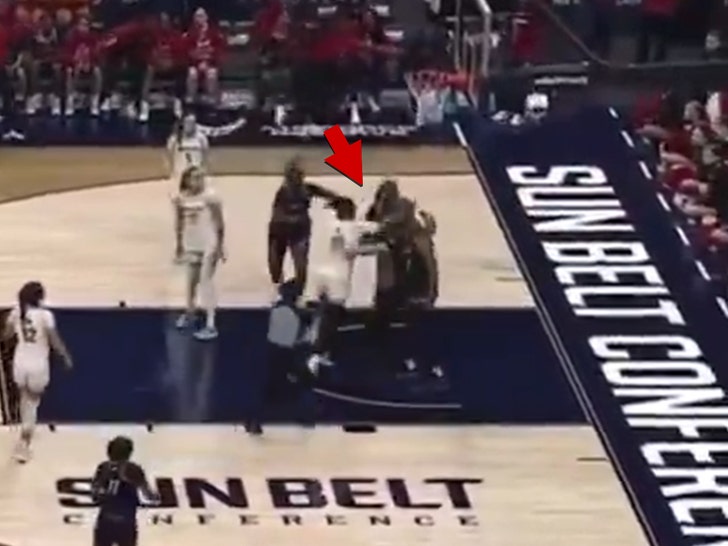 Referee Knocked Out During Women’s NCAA Basketball Brawl