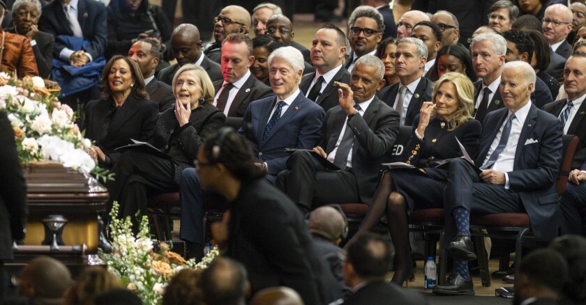 Rest In Power: Rev. Jesse Jackson Laid To Rest In Chicago, Obama, Biden, Clintons Attend