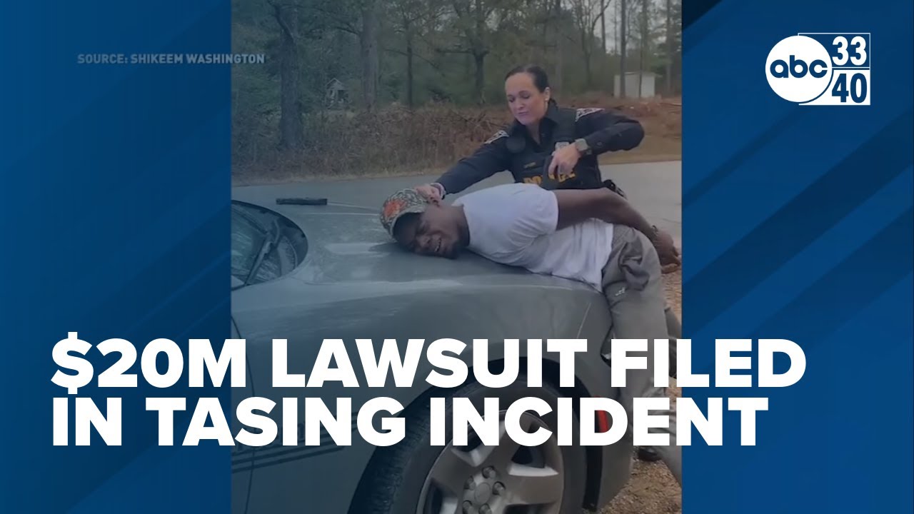 Rewind Clip: Alabama Man Sues Police For  Million After Viral Video Shows Officer Tasing Him While Handcuffed.. Case Still Pending