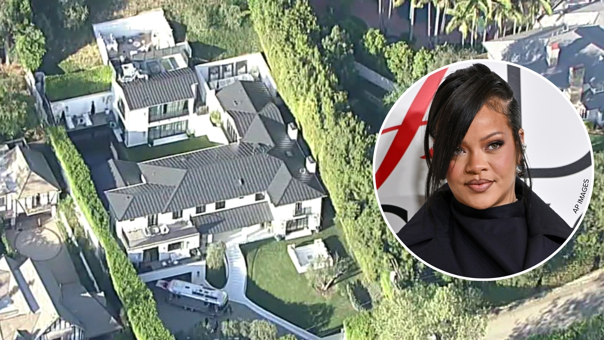 Rihanna’s Beverly Hills Home Hit by Gunfire While Singer Was Inside, Suspect Arrested