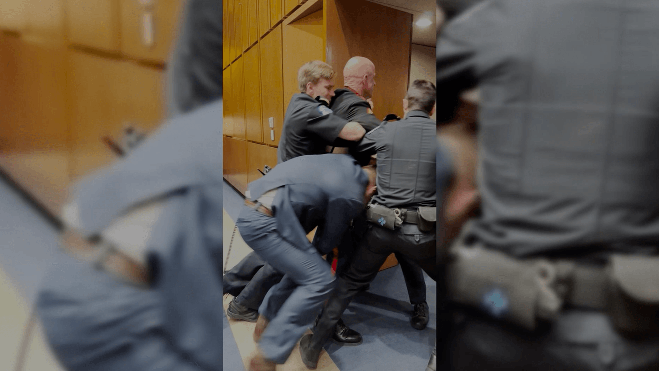 Senator Tim Sheehy Allegedly Snaps Marine Vet’s Arm During Capitol Hill Protest Over Israel War! “America Does Not Want To Fight This War For Israel”