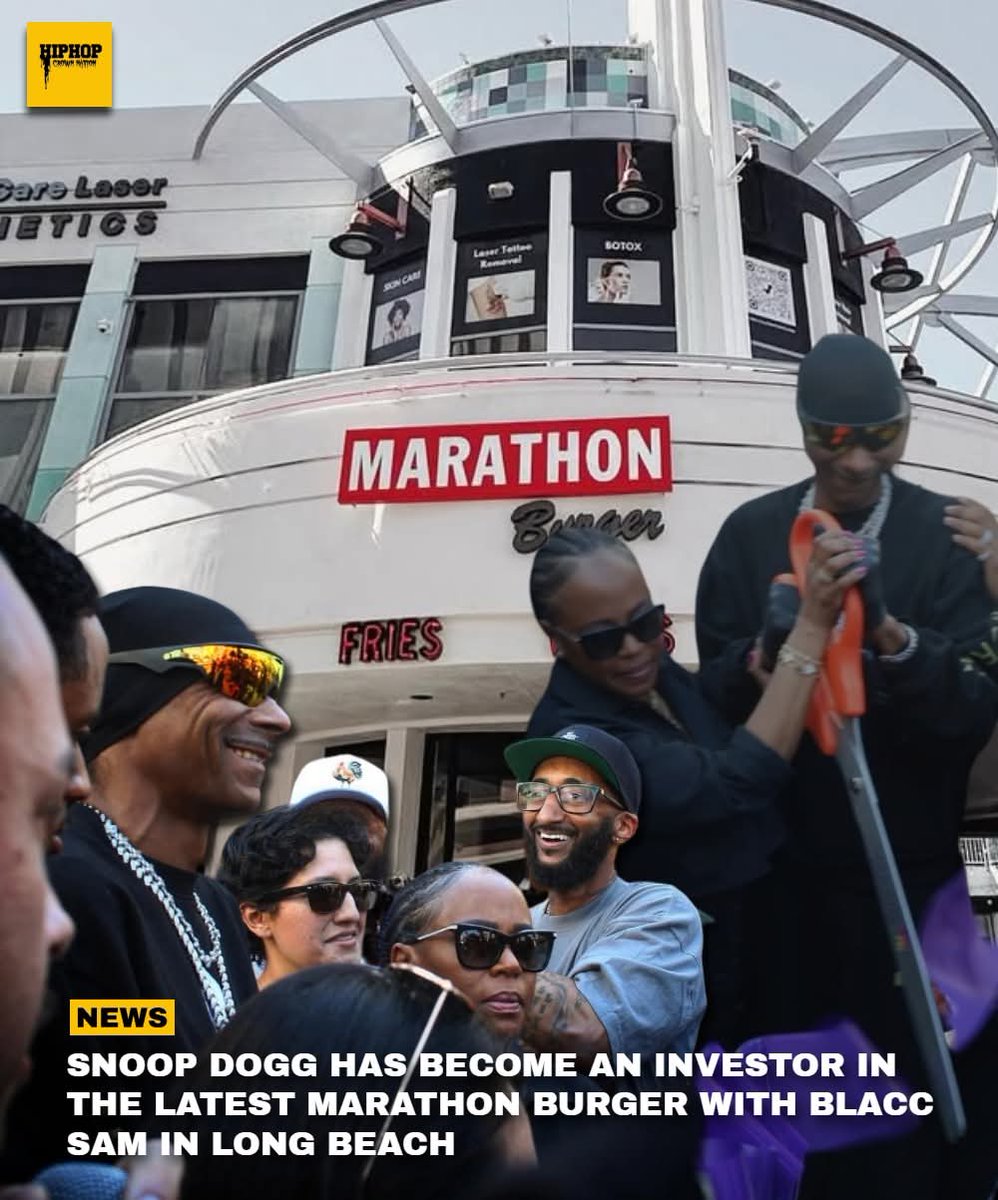 Snoop Dogg, YG and More Celebrate New Marathon Burger Opening