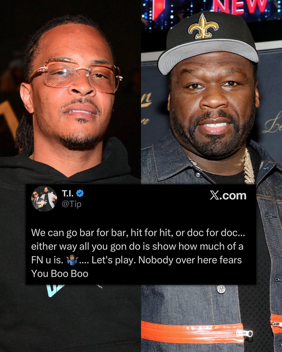 T.I. Responds To 50 Cent’s Documentary Post