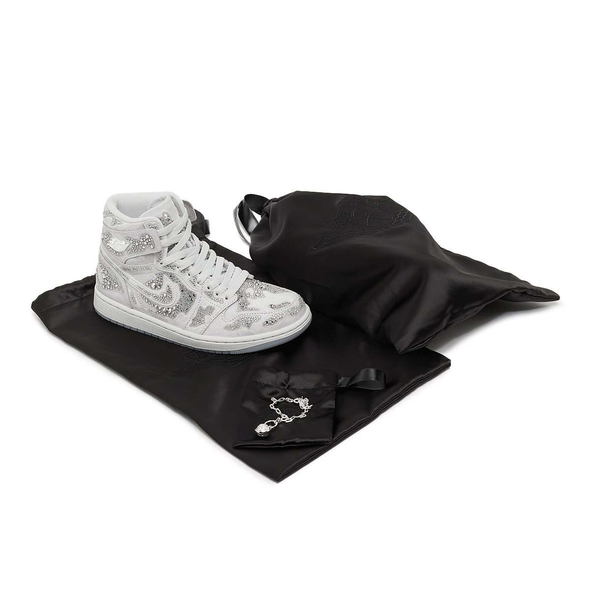 The Swarovski x Air Jordan 1 High OG “Vast Grey” Will Retail for ,000