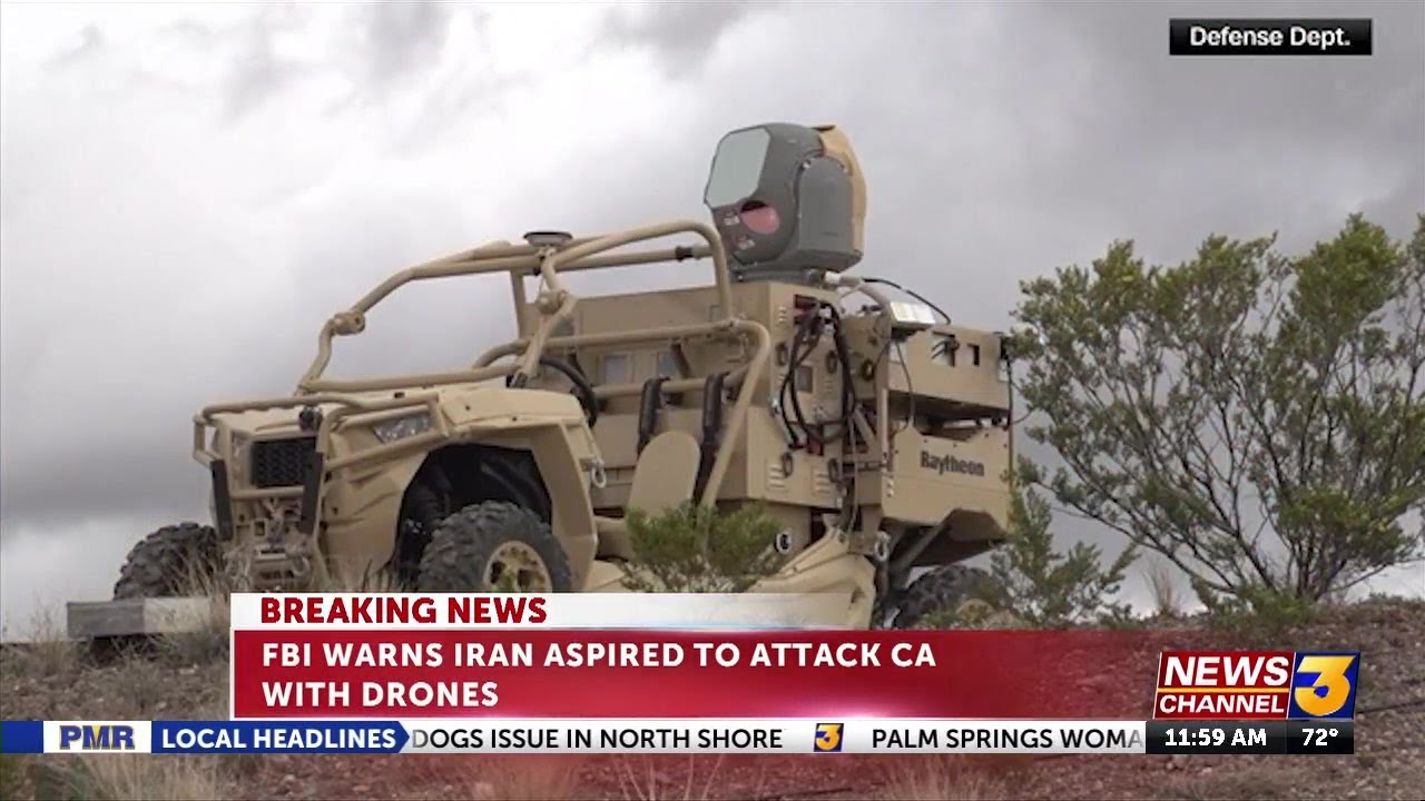 Uh, What?? FBI Memo Warns Of Iranian Drone Strike In California, DHS Downplays Threat