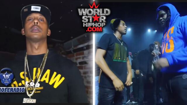 That Time When Gillie Da Kid Walked Out On Cassidy’s Battle Rap Round And Did An Interview Mid-Event!