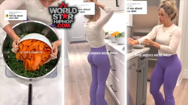 Fitness Influencer Carriejune Anne Bowlby’s Meal Prep Got Folks Online Distracted By Her “Assets”